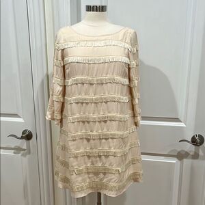 New! Ark and Co (Nasty Gal) fringe mini dress Size Medium